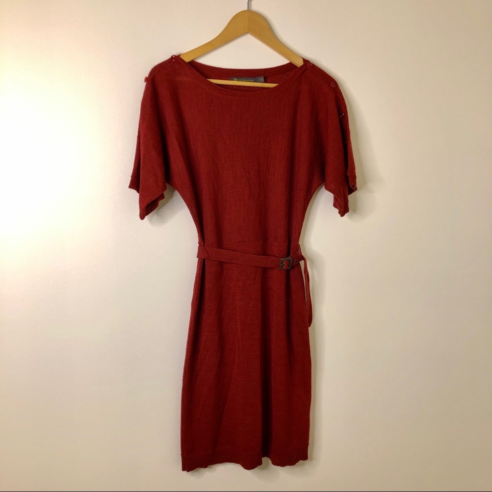 The Limited Outback Merino Wool Red Dress